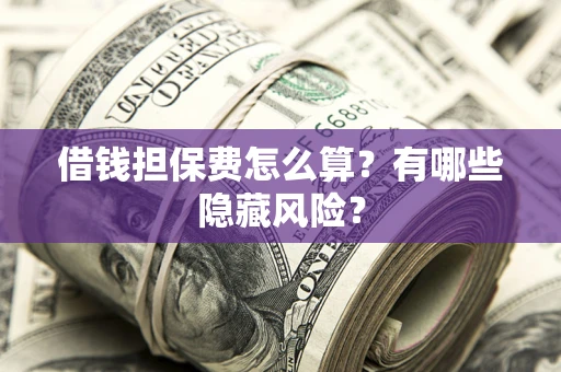 北京借钱担保费怎么算？有哪些隐藏风险？