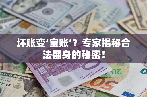 北京坏账变‘宝账’？专家揭秘合法翻身的秘密！