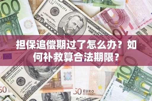 北京担保追偿期过了怎么办？如何补救算合法期限？