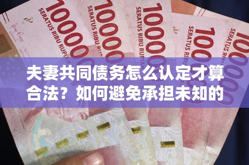 北京夫妻共同债务怎么认定才算合法？如何避免承担未知的债务风险？